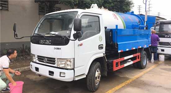 東風清洗吸污車︱6噸清洗